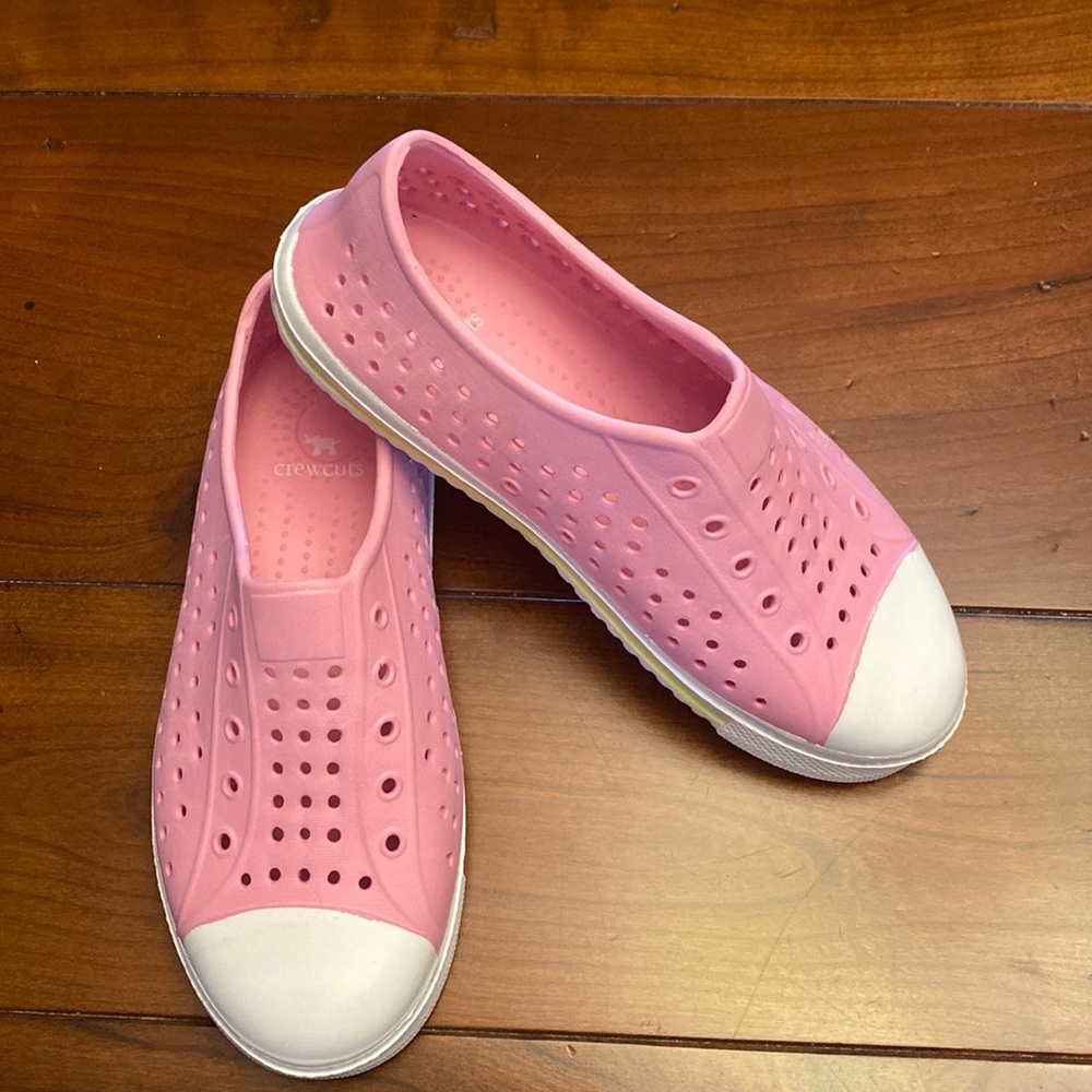 NWOT Crewcuts Shoes Pink Rubber Shoes